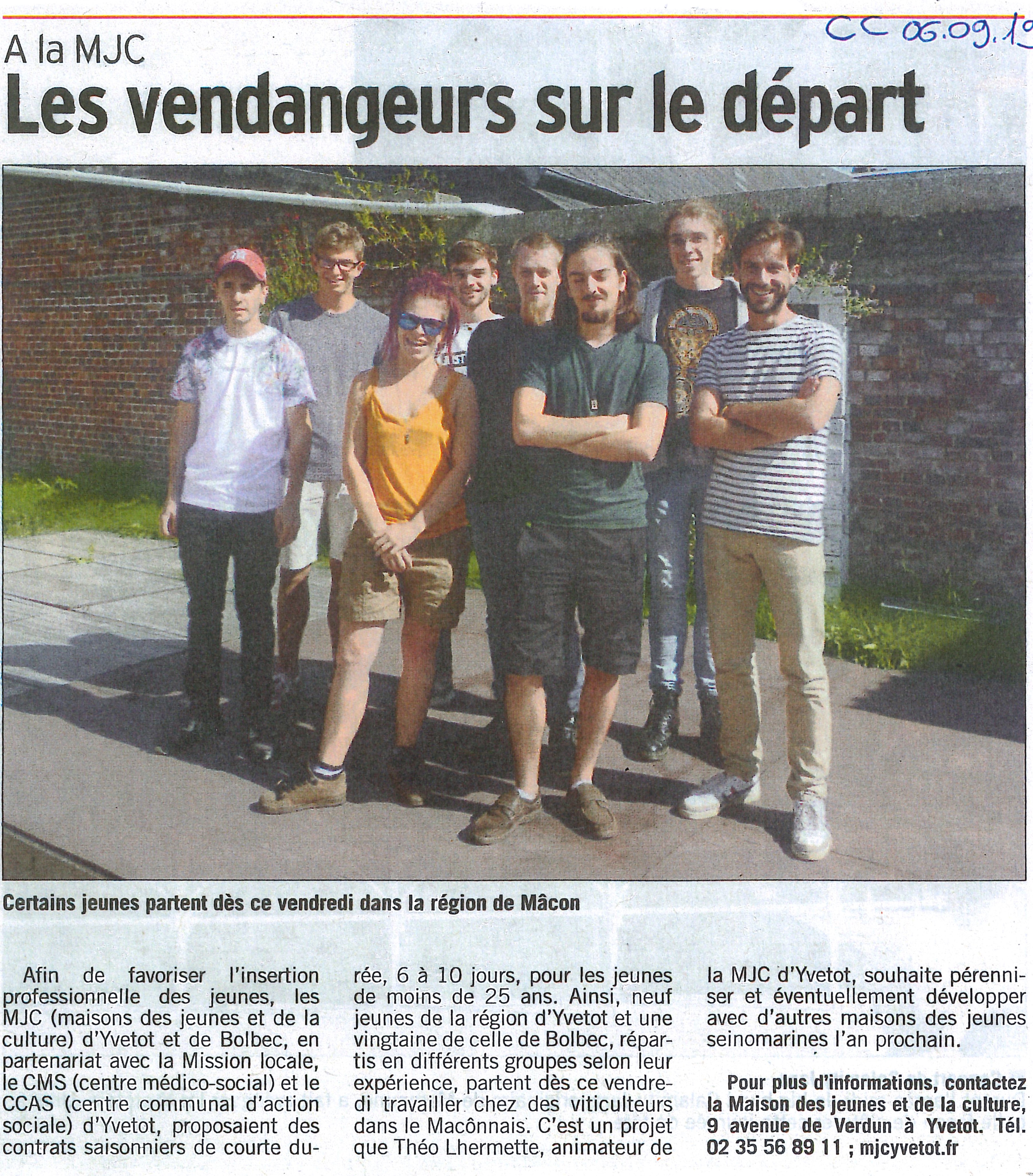 Courrier cauchois 06 09 19
