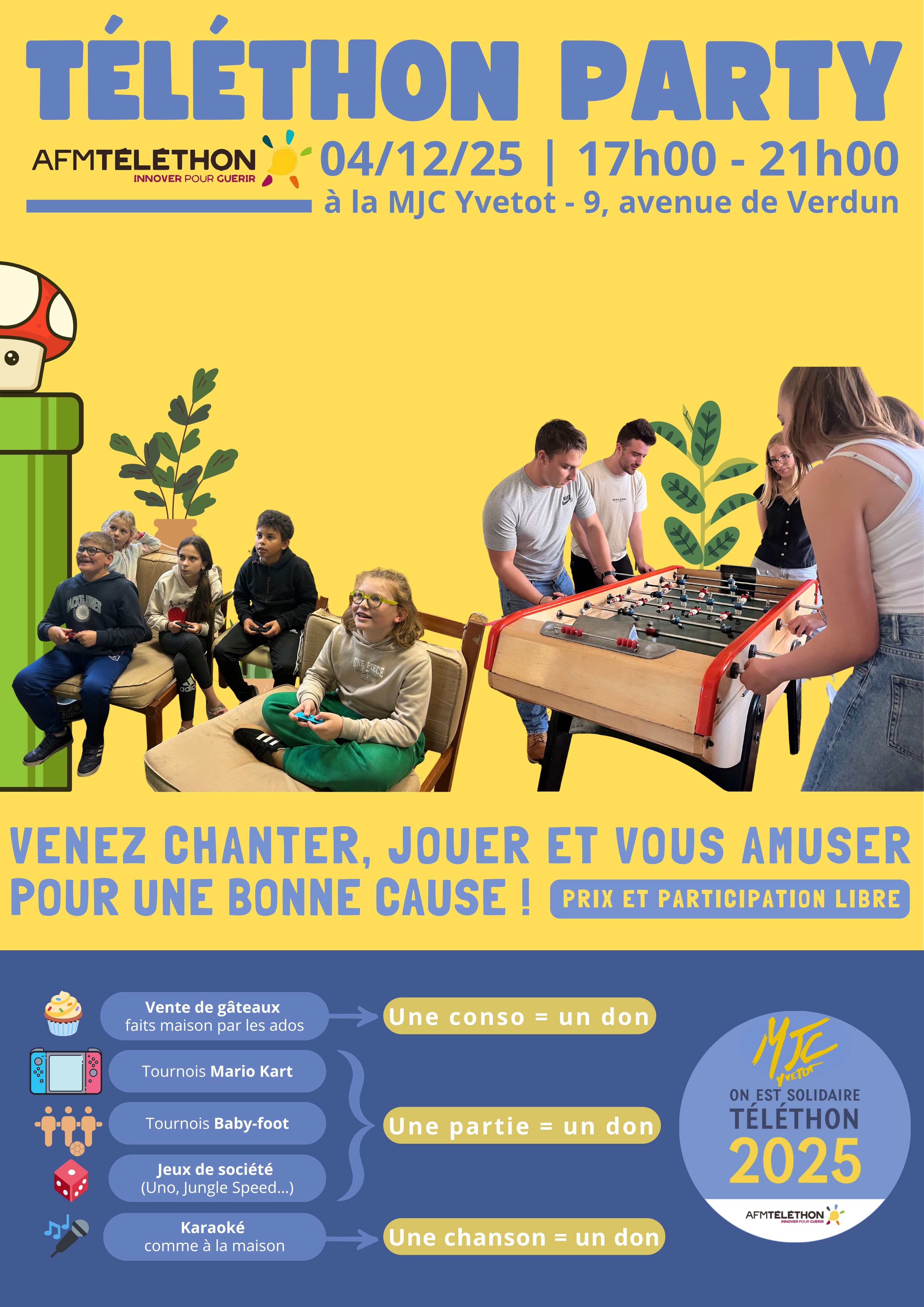 téléthon 2025 yvetot